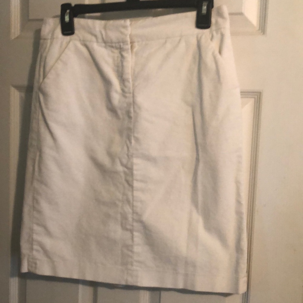 JCrew Factory corduroy pencil skirt size 0